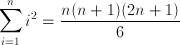 Sum of Squares